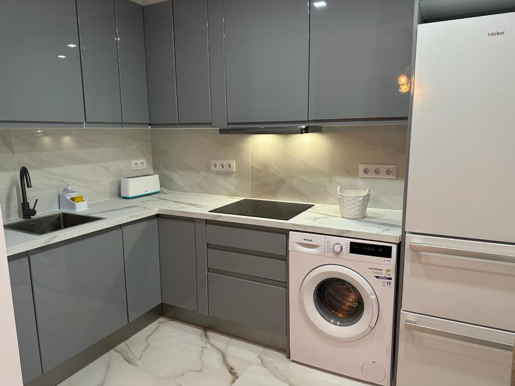 Calpe Apartamento Lujoso Bajo Terasa Piscina Aire Cerca Playa Pueblo ภายนอก รูปภาพ